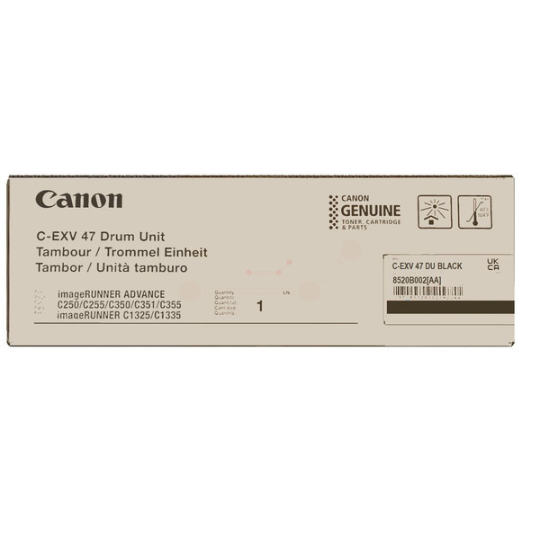 Canon Trommel C-EXV 47 | CEXV 47 | CEXV47 | 8520B002 | C-EXV47 schwarz