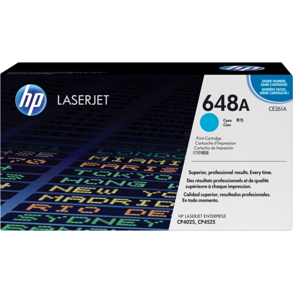 HP Toner CE261A | 648A | 648ACYAN cyan