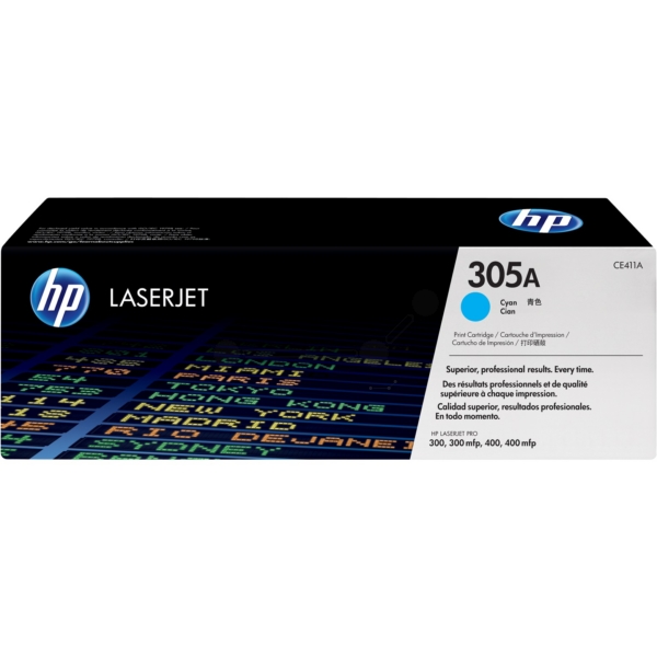 HP Toner CE411A | 305ACYAN | 305AC | 305A cyan