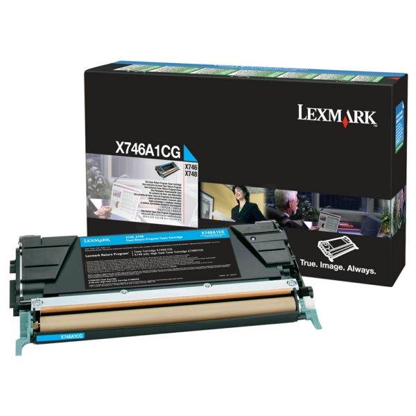 Lexmark Toner X746A1CG cyan