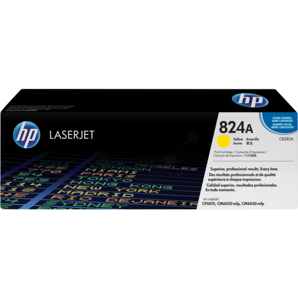 HP Toner CB382A | 824A | 824AYELLOW yellow