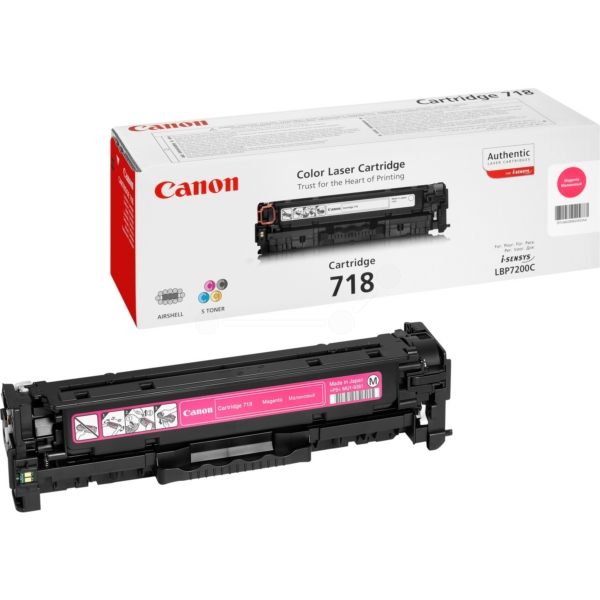 Canon Toner 2660B002 | 2660B014 | 718M | CRG718M magenta