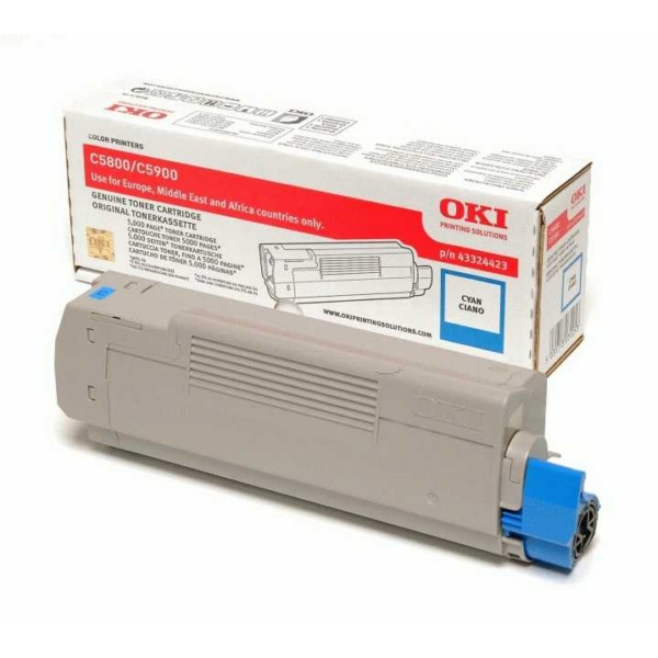 OKI Toner 43324423 cyan
