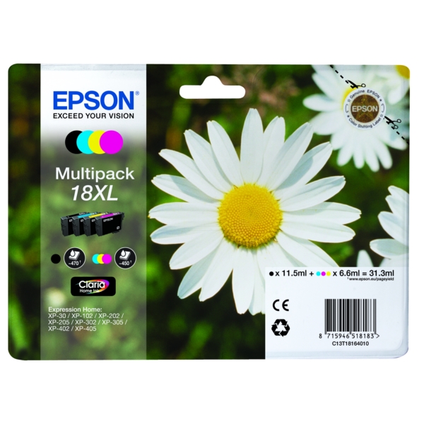 Epson Tinte C13T18164010 | 18XL | T18164010 | T1816