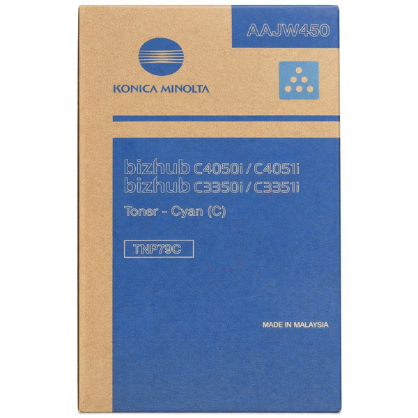 Konica Toner AAJW450 | TNP-79C | TNP79C cyan