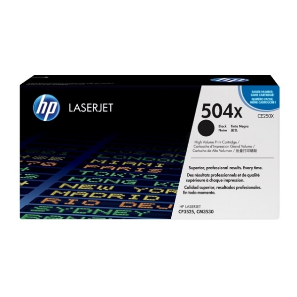 HP Toner CE250X | 504X | 504XBLACK schwarz