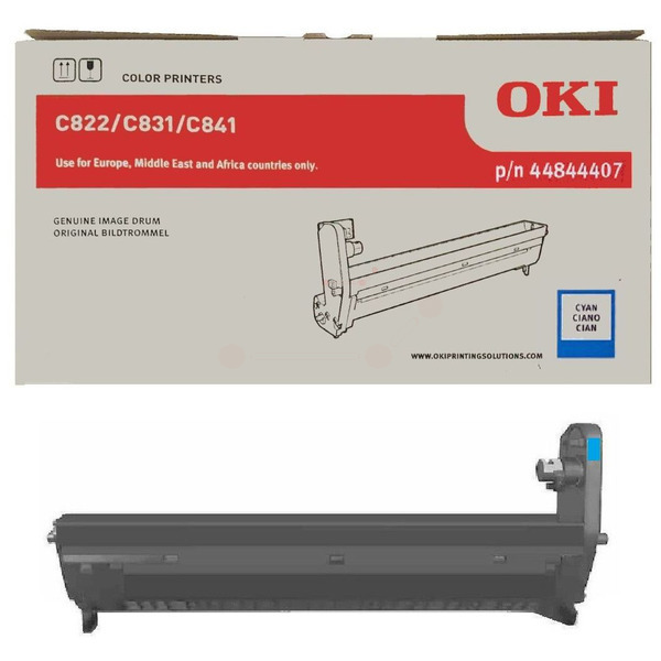OKI Trommel 44844407 cyan