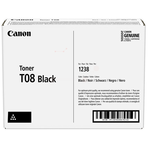Canon Toner 3010C006 | T08 | EPT08 | CRGT08 schwarz