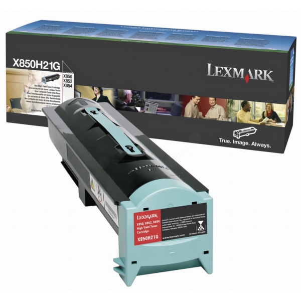 Lexmark Toner X850H21G schwarz