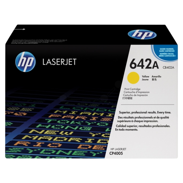 HP Toner CB402A | 642A | 642AYELLOW yellow