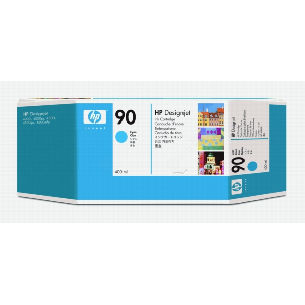 HP Tinte C5061A | 90 | 90CYAN | 90C cyan