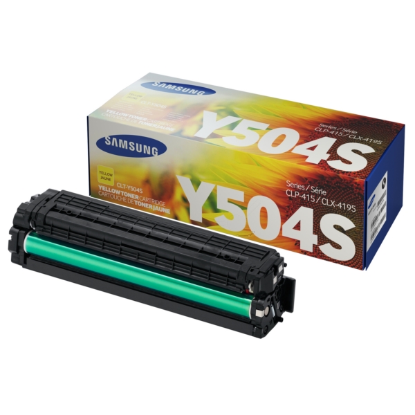 Samsung Toner CLT-Y504S | CLTY504S | SU502A | CLT-Y504SYELLOW | CLTY504SYELLOW yellow
