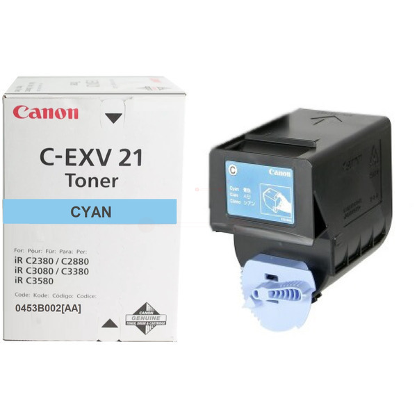 Canon Toner C-EXV 21 | CEXV 21 | CEXV21 | 0453B002 | C-EXV21 cyan