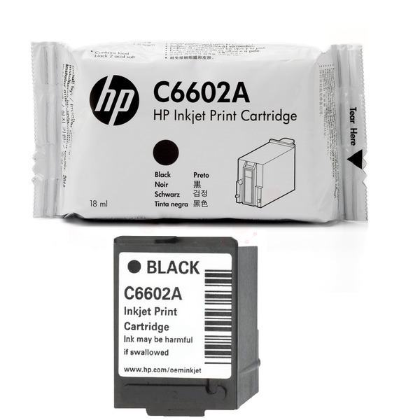 HP Tinte C6602A schwarz