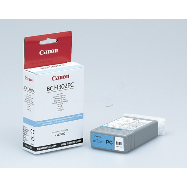 Canon Tinte BCI-1302 | BCI1302 | 7721A001 | BCI-1302PC | BCI1302PC cyan
