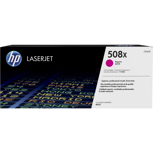 HP Toner CF363X | 508XM | 508XMAGENTA | 508X magenta