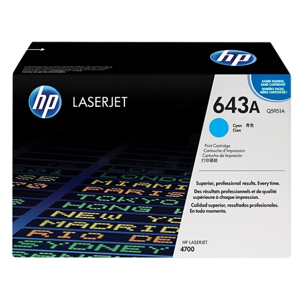 HP Toner Q5951A | 643A | 643ACYAN cyan