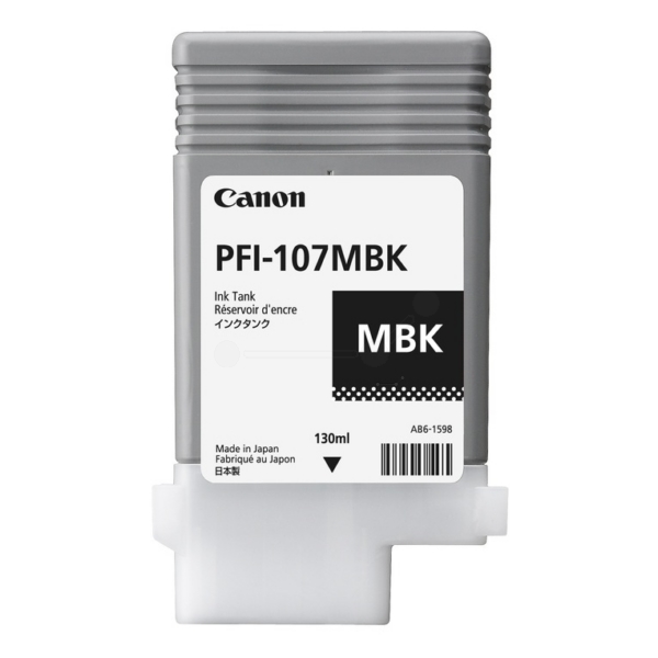 Canon Tinte 6704B001 | PFI-107MBK | PFI107MBK schwarz