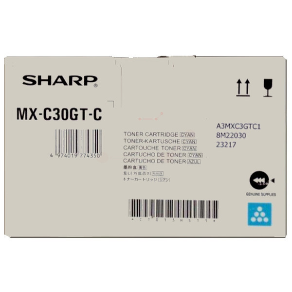 Sharp Toner MX30GTC | MXC30GTC cyan