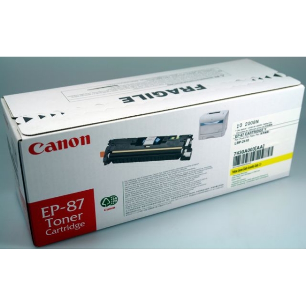Canon Toner 7430A003 | EP-87Y | EP87Y yellow