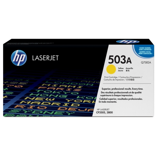 HP Toner Q7582A | 503A | 503AYELLOW yellow