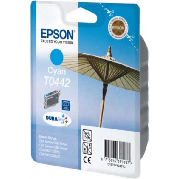 Epson Tinte C13T04424010 | BT0442 | T0442 | T04424010 cyan