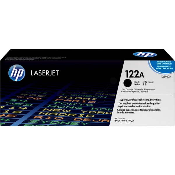 HP Toner Q3960A | 122A | 122ABLACK schwarz