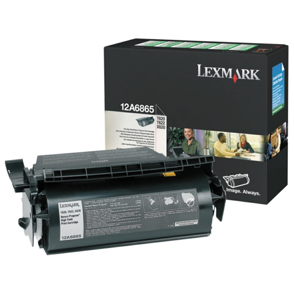 Lexmark Toner 12A6865 schwarz