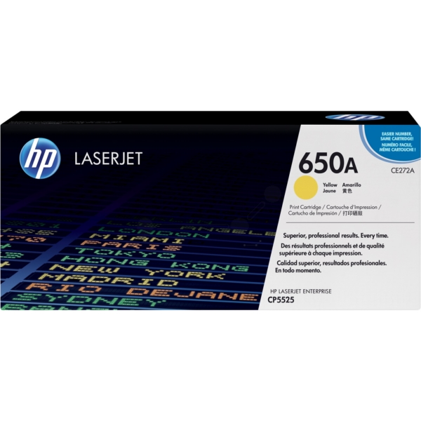 HP Toner CE272A | 650A | 650AYELLOW yellow