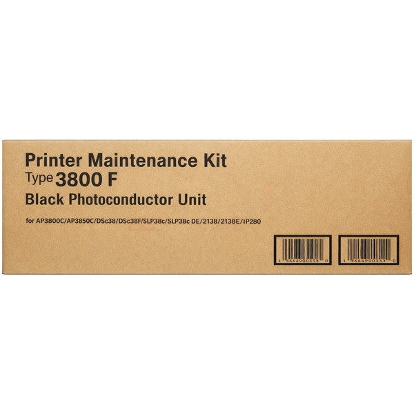 Ricoh Trommel 400548 | TYPE3800F | KITF | PCU schwarz
