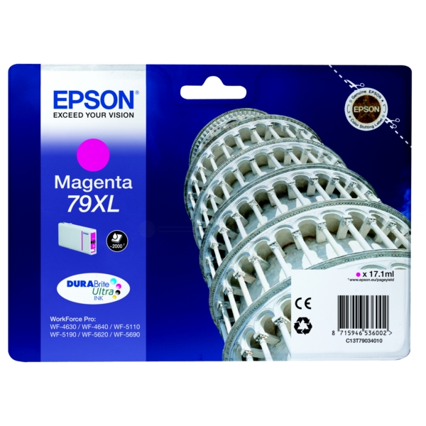 Epson Tinte T79034010 | C13T79034010 | 79XL | T7903 magenta