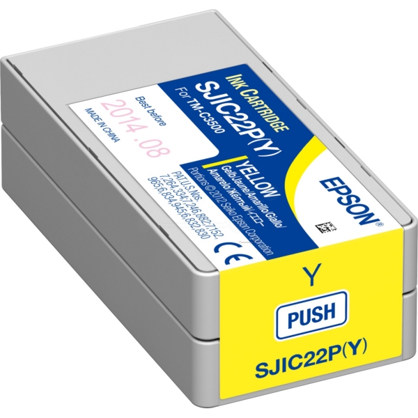 Epson Zubehör SJI-C-22-P Y | SJI-C-22-P-(Y) | SJIC22PY yellow