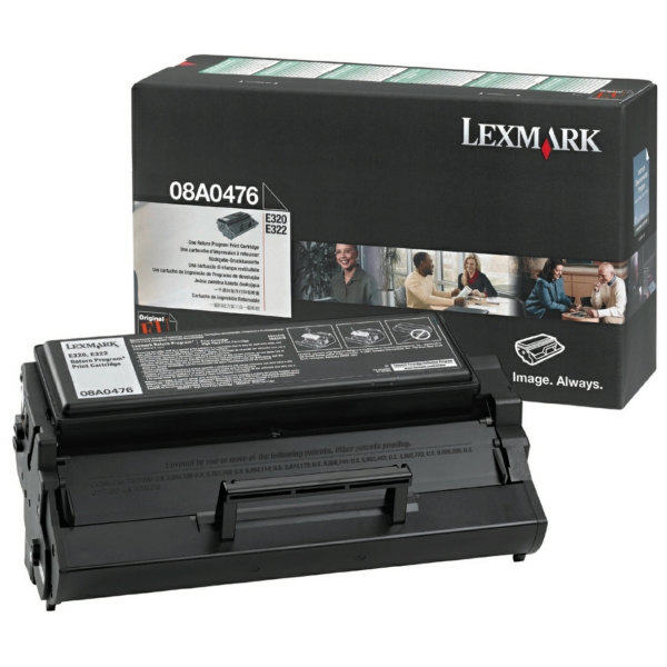Lexmark Toner 08A0476 schwarz