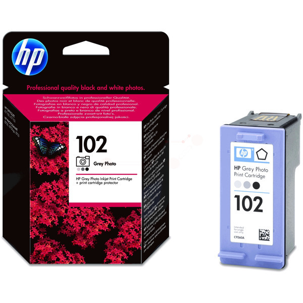 HP Tinte C9360AE | 102 grau