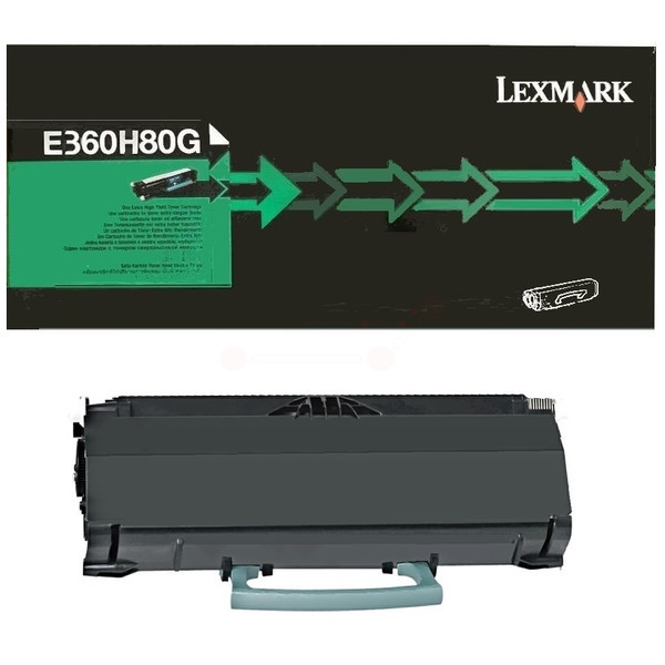 Lexmark Toner E360H80G | E360H11E schwarz