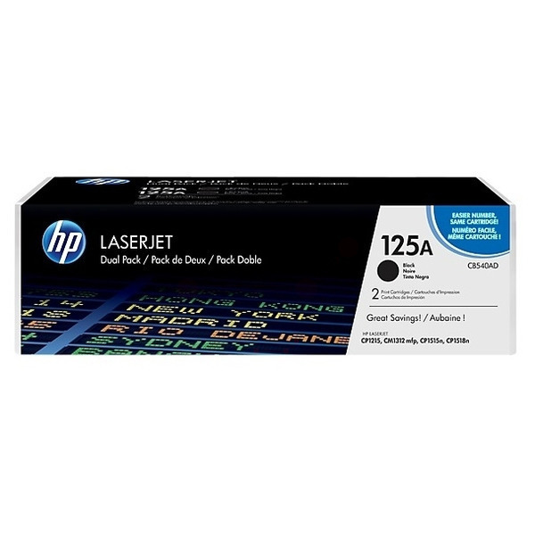 HP Toner CB540AD | 125A | 125ABLACK schwarz