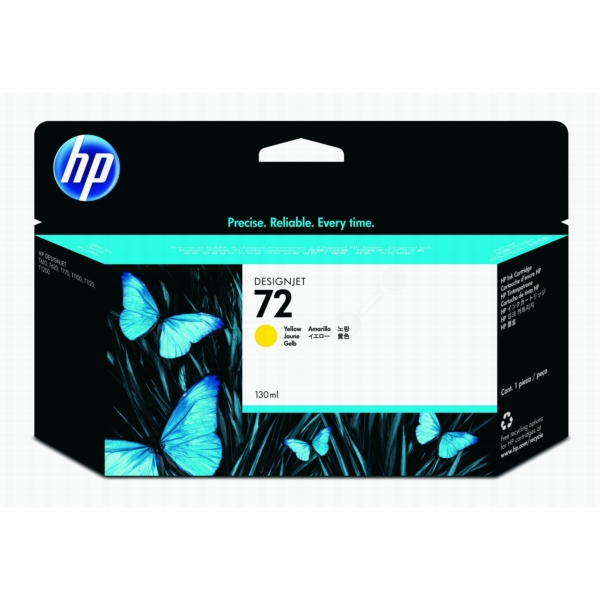 HP Tinte C9373A | 72 | 72Y | 72YELLOW yellow