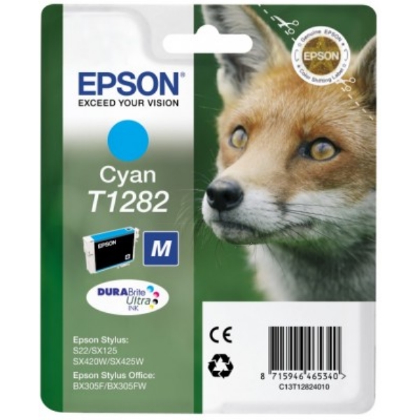 Epson Tinte C13T12824012 | T12824012 | T1282 cyan