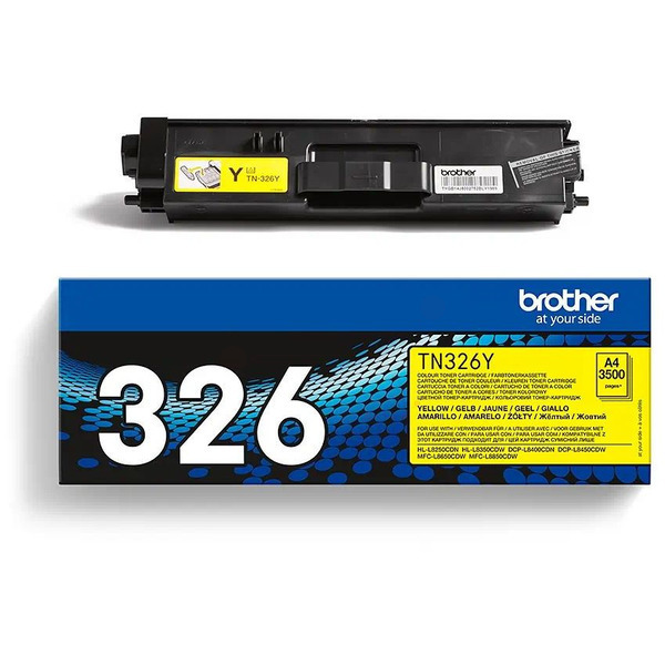 Brother Toner TN-326 | TN326 | TN-326Y | TN326Y yellow