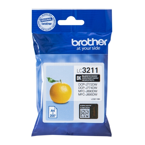 Brother Tinte LC-3211 | LC3211 | LC3211BK schwarz