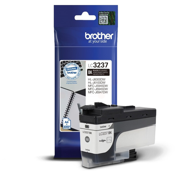 Brother Tinte LC-3237 | LC3237 | LC3237BK schwarz