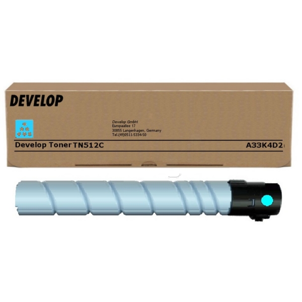 Develop Toner TN-512 | TN512 | A33K4D2 cyan