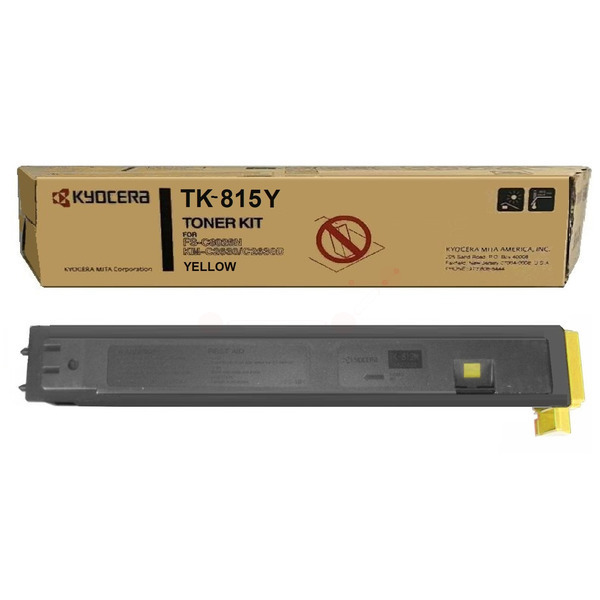 Kyocera Toner TK-815 | TK815 | 370AN310 yellow