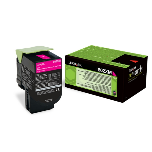 Lexmark Toner 80C2XM0 | 802XM magenta