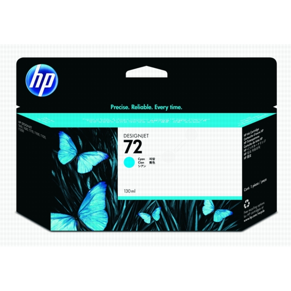 HP Tinte C9371A | 72 | 72CYAN | 72C cyan