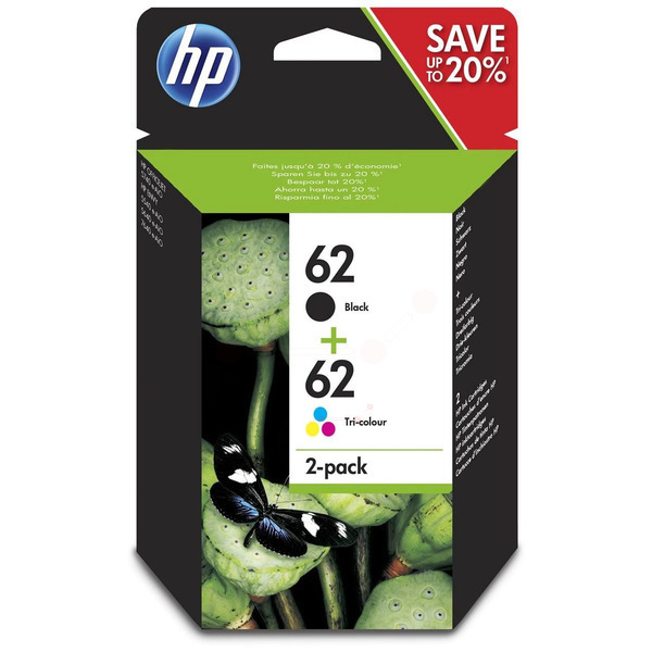 HP Tinte N9J71AE | 62 schwarz