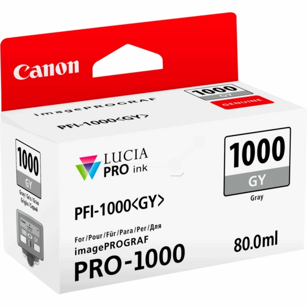 Canon Tinte 0552C001 | PFI-1000GY | PFI1000GY grau