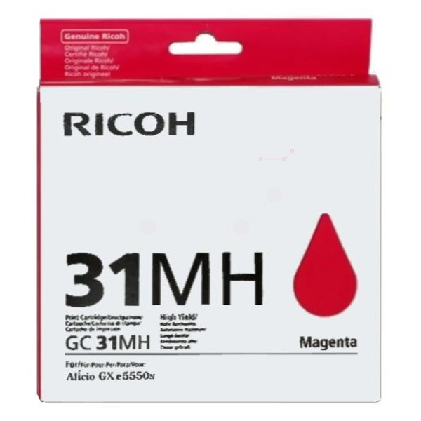 Ricoh Toner 405703 | GC-31MH | GC31MH magenta