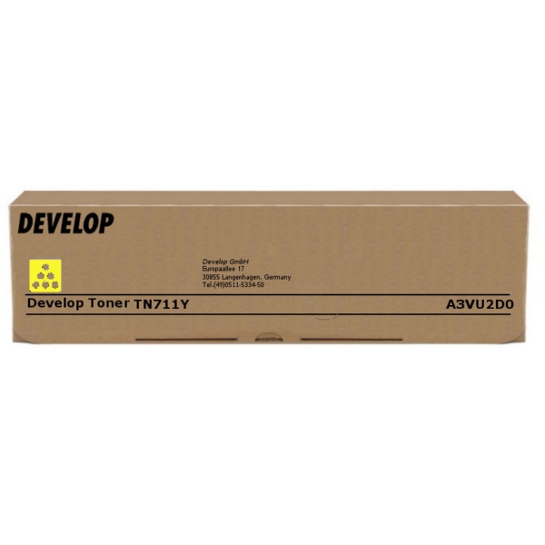 Develop Toner TN-711 | TN711 | A3VU2D0 yellow