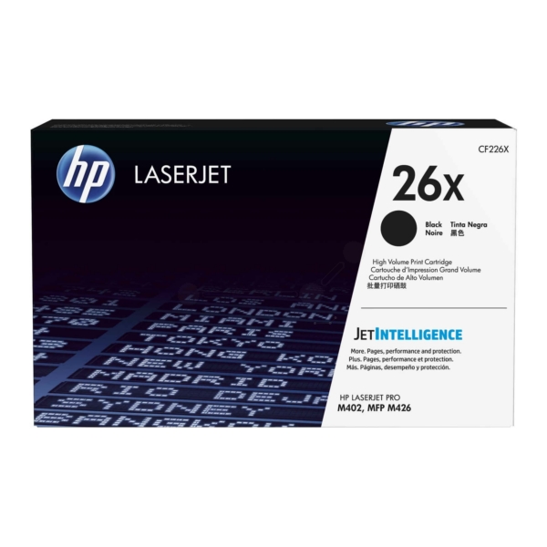 HP Toner CF226X | 26X | 26XBLACK schwarz